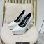 Versace Heel 15cm Platform 6cm Tempest Pumps Leather White 2023