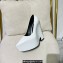 Versace Heel 15cm Platform 6cm Tempest Pumps Leather White 2023