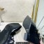 Versace Heel 15cm Platform 6cm Tempest Pumps Leather Black with Adjustable buckle 2023