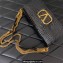 Valentino Loco Shoulder Bag In Croco Pattern Black 2023