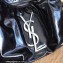 Saint Laurent Vintage Shopping Bag In Leather 713968 black