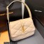 Saint Laurent le 57 hobo bag in quilted lambskin 698567 Beige