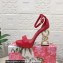Dolce & Gabbana DG Pop Heel 12cm Platform 1.5cm Leather sandals Red 2023