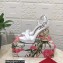 Dolce & Gabbana DG Pop Heel 12cm Platform 1.5cm Leather sandals White 2023