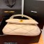 Saint Laurent le 57 hobo bag in quilted lambskin 698567 Beige