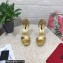 Dolce & Gabbana DG Pop Heel 12cm Platform 1.5cm Leather sandals Gold 2023