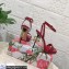 Dolce & Gabbana DG Heel 12cm Platform 1.5cm Patent Leather sandals Red 2023
