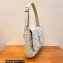 Saint Laurent le 57 hobo bag in quilted lambskin 698567 White