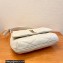 Saint Laurent le 57 hobo bag in quilted lambskin 698567 White