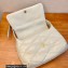 Saint Laurent le 57 hobo bag in quilted lambskin 698567 White