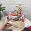 Dolce & Gabbana DG Heel 12cm Platform 1.5cm criss-cross straps sandals Gold with rhinestone 2023