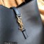 Saint Laurent le 5 à 7 soft small Bag in smooth leather 713938 Black
