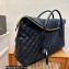 Saint Laurent es giant travel bag in quilted leather 736009 black