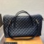 Saint Laurent es giant travel bag in quilted leather 736009 black