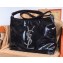 Saint Laurent Vintage Shopping Bag In Leather 713968 black