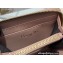 Dior Small Lady Dior Voyageur Coin Purse in Cannage Lambskin Nude