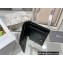 Dior Mini Lady Dior Wallet in Cannage Calfskin Black