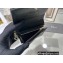 Dior Mini Lady Dior Wallet in Cannage Calfskin Black