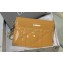 Dior Lady Dior Five-Slot Card Holder in Patent Cannage Calfskin yellow
