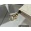 Dior Mini Lady Dior Wallet in Cannage Calfskin White