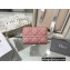 Dior Small Lady Dior Voyageur Coin Purse in Cannage Lambskin Pink