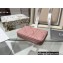 Dior Small Lady Dior Voyageur Coin Purse in Cannage Lambskin Pink