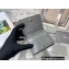 Dior Mini Lady Dior Wallet in Cannage Calfskin Gray