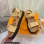 Louis Vuitton LV Sunset Comfort Flat Sandals Raffia Beige 2023