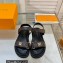 Louis Vuitton LV Sunset Comfort Flat Sandals Monogram Brown 2023