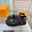 Louis Vuitton LV Sunset Comfort Flat Sandals Monogram Brown 2023