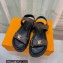 Louis Vuitton LV Sunset Comfort Flat Sandals Monogram Brown 2023