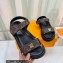 Louis Vuitton Cordoba Flat Comfort Sandals Monogram Brown 2023