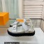 Louis Vuitton Cordoba Flat Comfort Sandals Leather White 2023