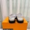 Louis Vuitton Cordoba Flat Comfort Sandals Leather White 2023