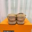 Louis Vuitton Cordoba Flat Comfort Sandals Raffia Beige 2023