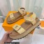 Louis Vuitton Cordoba Flat Comfort Sandals Raffia Beige 2023