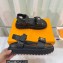 Louis Vuitton Cordoba Flat Comfort Sandals Raffia Black 2023