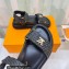 Louis Vuitton Cordoba Flat Comfort Sandals Raffia Black 2023