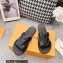 Louis Vuitton LV Oasis Mules Leather Black 2023