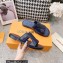Louis Vuitton LV Oasis Mules Leather Blue 2023