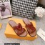 Louis Vuitton LV Oasis Mules Leather Brown 2023