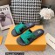 Louis Vuitton LV Oasis Mules Monogram Green 2023