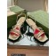 Gucci Heel 6.5cm Victoria Strappy Horsebit Sandals Gold 2023