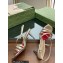 Gucci Heel 6.5cm Victoria Strappy Horsebit Sandals Gold 2023