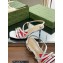 Gucci Heel 6.5cm Victoria Strappy Horsebit Sandals White 2023