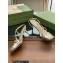 Gucci Heel 6.5cm Leather Sandals Gold 2023