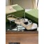 Gucci Heel 6.5cm Leather Sandals Silver 2023