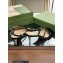 Gucci Heel 6.5cm Leather Sandals Patent Black 2023