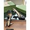 Gucci Heel 6.5cm Leather Sandals Black 2023