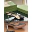 Gucci Heel 6.5cm Leather Sandals Black 2023